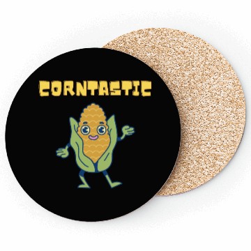 Discover Corntastic! Corn Design It's Corn! Corn Kid Coasters