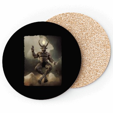 Discover Daddy Baphomet dark PG Coasters