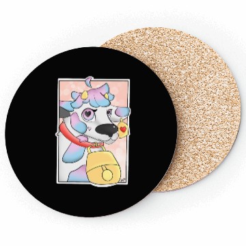 Discover Cotton candy cow Coasters
