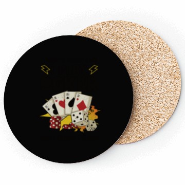Discover Poker Casino Poker Player Gambling Roulette Gift Coasters