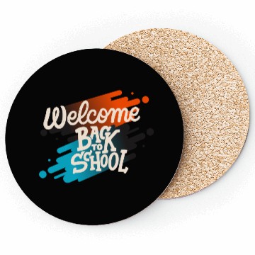 Discover Welcome Back to School Teacher Coasters
