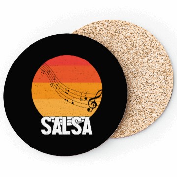 Discover Retro Salsa Dance Coasters