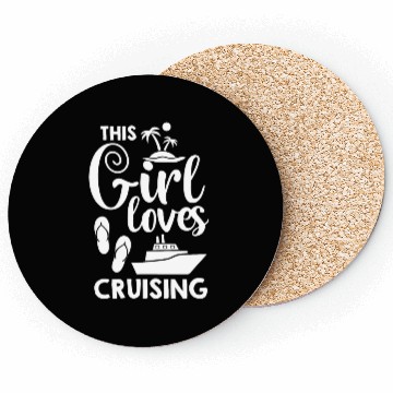 Discover Cruise Ship Vacation Trip Party Sailing Boating Coasters