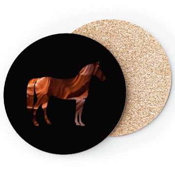Discover Rocky Horse - Grand Canyon rocks Coasters