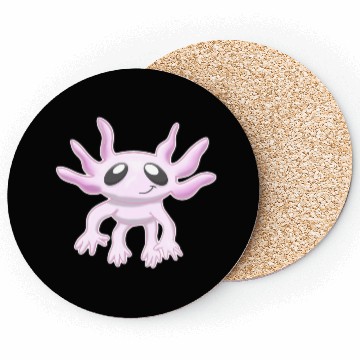 Discover Sweet Axolotl Coasters