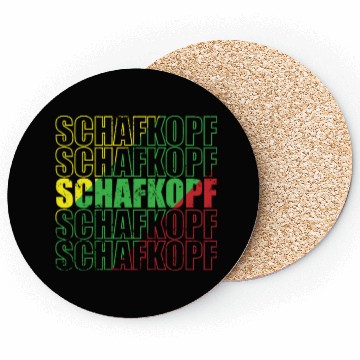Discover Schafkopf Card Game playing Card Hobby Coasters