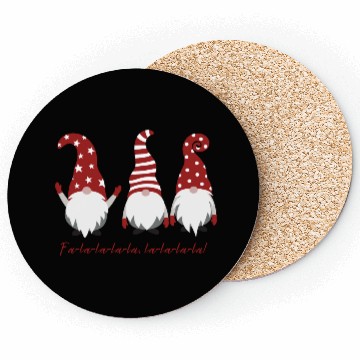 Discover Three Christmas Dwarfs - Fa la la la la la la la Coasters