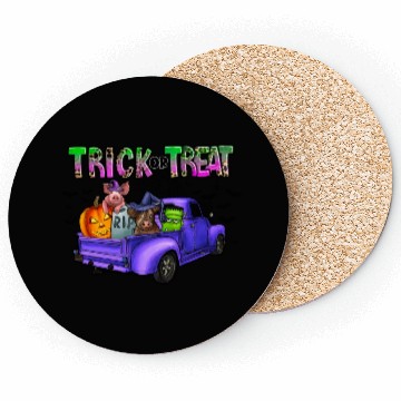 Discover Trick or Treat Coasters