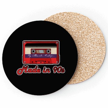 Discover made in 90s ultimate mixtape Coasters