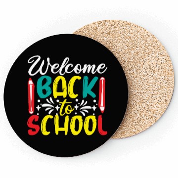 Discover welcome back to school Coasters