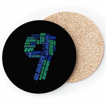 Discover Birthday Boy 9th Birthday | Boys Birthday Coasters |