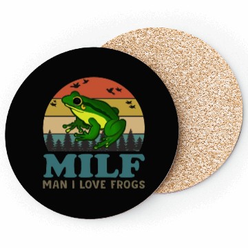 Discover green froggies meme Coasters