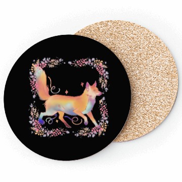 Discover FOX IN FLOWERS Coasters
