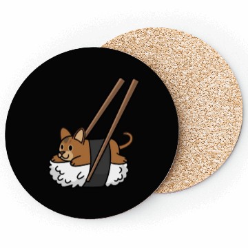Discover Abyssinian Cat Nigiri Sushi Coasters
