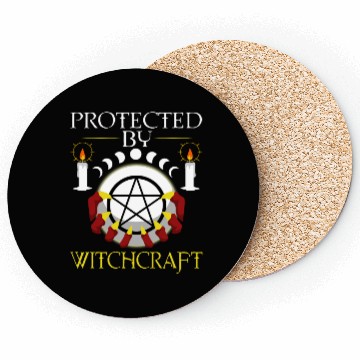 Discover Protected By Witchcraft Coasters