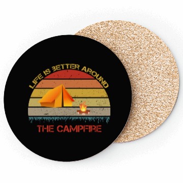 Discover Camping Lover Coasters