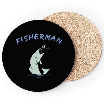 Discover Fishing Dad Coasters