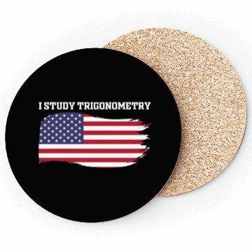 Discover I Study Triggernometry 2nd Aamendment US American Coasters
