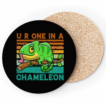 Discover U R One in a Chameleon Coasters