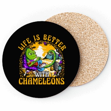 Discover Life is better with Chameleon Coasters