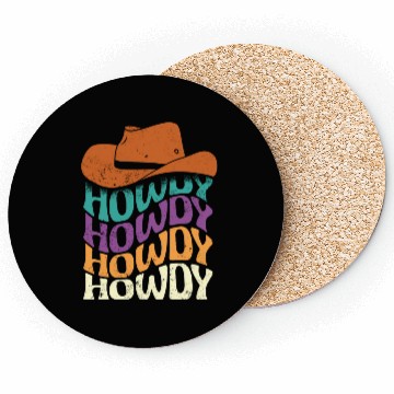 Discover Howdy hippie style Coasters