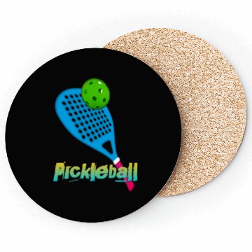 Discover Funny Pickleball Game Coasters