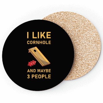 Discover I like cornhole and maybe 3 people - Bean Bag Toss Coasters