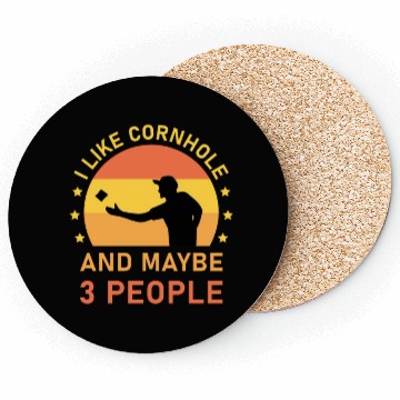 Discover I like cornhole and maybe 3 people - Bean Bag Toss Coasters