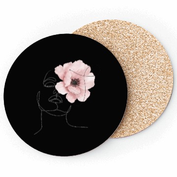 Discover pink woman Coasters