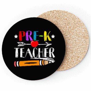 Discover Funny Back To School Teacher Student Pre K Teacher Coasters