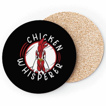 Discover Chicken Farmer Gift Funny Chickens Country Farm Coasters