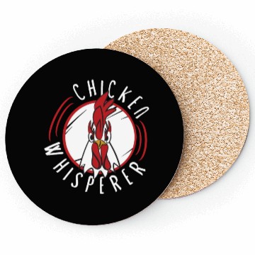 Discover Chicken Farmer Gift Funny Chickens Country Farm Coasters