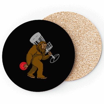 Discover Disc Golf Ape Man Coasters