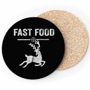 Discover Fast Food Deer Coasters