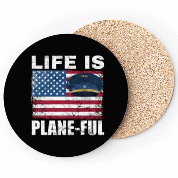Discover Airline Pilot Aviation Themed Pun For a Corporate Coasters