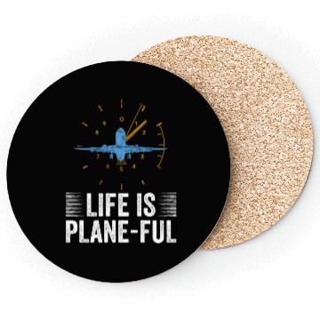 Discover Airline Pilot Aviation Themed Pun For a Corporate Coasters
