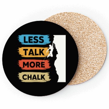 Discover Climbing Mountaineering Climber Mountains Hiking Coasters