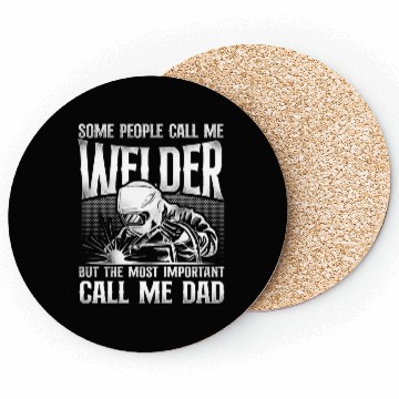 Discover Welder Welding Dad Father Vintage Coasters