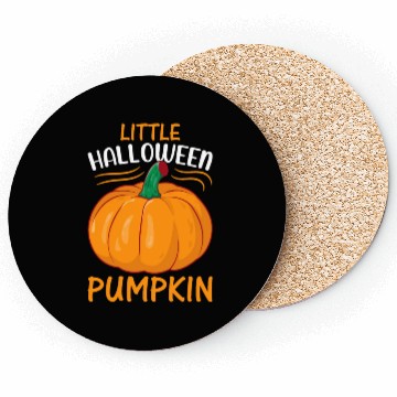 Discover Little Halloween Pumpkin I Halloween Newborn Baby Coasters