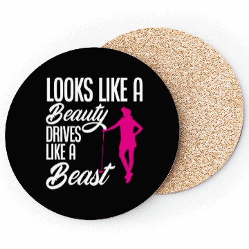 Discover Funny Golf Golfer Golfing Gift Coasters