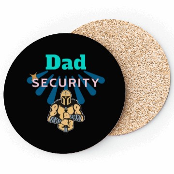 Discover Dad Security Coasters