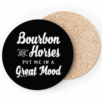 Discover Mens Bourbon and Horses Great Mood Fun Kentucky Coasters