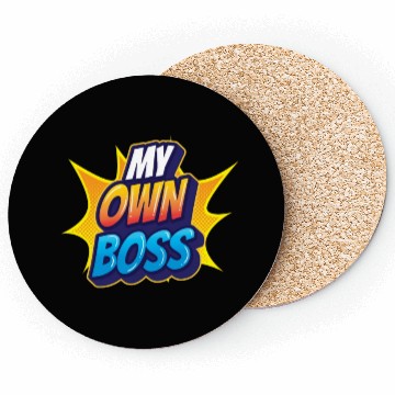 Discover My Own Boss Freelancer Job Work Self Employed Coasters