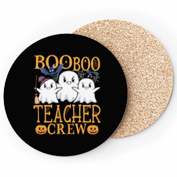 Discover Teacher Halloween Crew Teacher Coasters