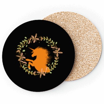 Discover Unicorn Christmas Coasters