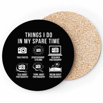 Discover Photography Camera Free Time Photographing Coasters