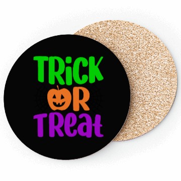 Discover Trick Or Treat Coasters