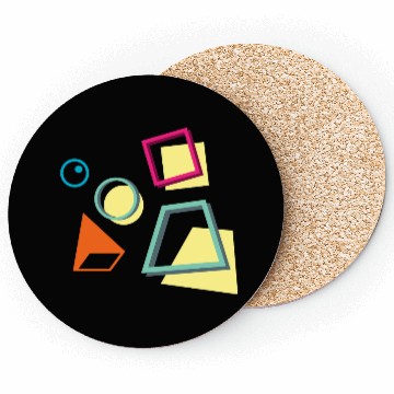 Discover Abstract Shapes Coasters