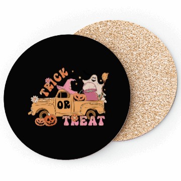 Discover Trick Or Treat Coasters