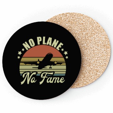 Discover Airline Pilot Aviation Pun For a Corporate Pilot Coasters